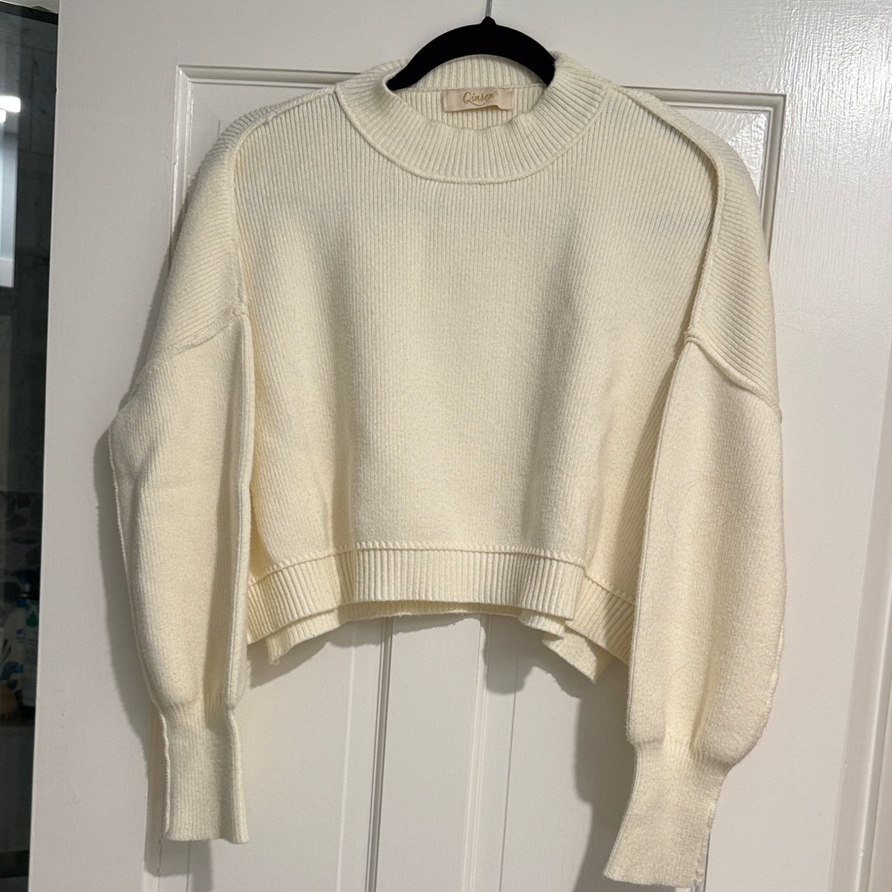 Cream Women's Sweater